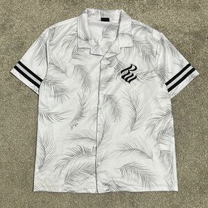 Y2K Rocawear Tropical Button Down Shirt